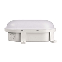 Deko-Light Fugtt�t armatur SOTANO IP54 oval, CCT Switch, slagfast, omskiftelig, multipower IP54, hvid 