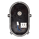 Deko-Light Fugtt�t armatur SOTANO IP54 oval, CCT Switch, slagfast, omskiftelig, multipower IP54, sort 