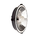 Deko-Light V�g- og Loftlampe SOTANO RETRO rund E27 IP44, sort d�mpbar