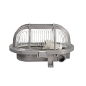 Deko-Light V�g- og Loftlampe SOTANO RETRO oval E27 IP44, gr� d�mpbar