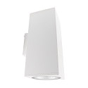 Fasadespot SHORELINE PRO SQUARE 140 UP&DOWN 2-flammer, firkantet, CCT Switch IP65, hvid d�mpbar