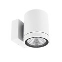 Fasadespot SHORELINE PRO ROUND 100 DOWN 1-flamme, rund, CCT Switch IP65, hvid d�mpbar