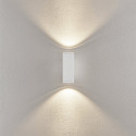 Deko-Light facade spotlight SHORELINE PRO LED SQUARE 70 UP&DOWN 2 flames, square, CCT Switch IP65, white dimmable