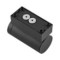 Deko-Light facade spotlight SHORELINE PRO GU10 ROUND 1 flame, cylindrical, with lamp socket GU10 IP65, dark grey