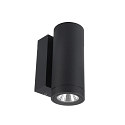 Fasadespot SHORELINE PRO ROUND 68 DOWN 1-flamme, rund, CCT Switch IP65, m�rkegr� d�mpbar