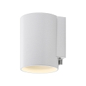 Udend�rs wall luminaire CAN OUTDOOR UP OR DOWN 1-flamme, cylindrisk, stiv GU10 IP65, hvid