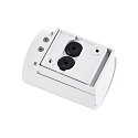 Udend�rs wall luminaire CAN OUTDOOR UP OR DOWN 1-flamme, cylindrisk, stiv GU10 IP65, hvid