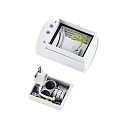 Udend�rs wall luminaire CAN OUTDOOR UP OR DOWN 1-flamme, cylindrisk, stiv GU10 IP65, hvid