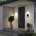 Udend�rs wall luminaire CAN OUTDOOR UP OR DOWN 1-flamme, cylindrisk, stiv GU10 IP65, hvid