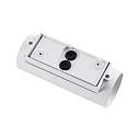 Deko-Light Udend�rs wall luminaire CAN OUTDOOR UP & DOWN up / down, 2-flammer, cylindrisk, stiv GU10 IP65, hvid