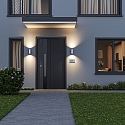 Deko-Light Udend�rs wall luminaire CAN OUTDOOR UP & DOWN up / down, 2-flammer, cylindrisk, stiv GU10 IP65, hvid