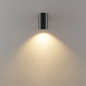 Deko-Light facade spotlight ACHERNAR DOWN 1 flame, cylindrical, with lamp socket GU10 IP65, dark grey