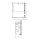 Deko-Light Deko-Light Udend�rsspot LED Spot FLOOD RF II - 60 RGB, 60W RGB 2100lm 120�, inkl. fjernbetjening, antracit