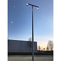 Deko-Light Udend�rsspot LED Spot ATIK, IP65 / 44, 300W 4000K 39900lm 110�, symmetrisk, trykst�bt aluminium, sort