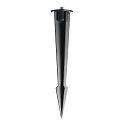 Deko-Light Udend�rs LED Spot 16W RGBW, IP65, 24V DC, RGB + 5500K 950lm 20�, st�bt aluminium, sort gr�