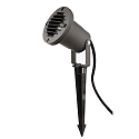 Deko-Light spike luminaire SPIKY 100MM cylindrical, short, adjustable GU10 IP65 / IP44, dark grey dimmable