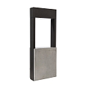 Deko-Light Outdoor LED floor lamp CHERTAN 450, height 45cm, IP54, 12W 3000K 640lm 120�, die-cast aluminum, dark grey
