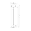 Deko-Light Socket tower 2-fold, IP44, 220-240V AC / 50-60Hz, die-cast aluminum, without lighting