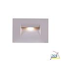  Recessed LED wall luminaire YVETTE I outdoor luminaire, voltage constant, asymmetrical, 220-240V AC, 3.6W, 3000K, white