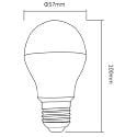 Deko-Light WIFI LED Smart lyskilde RF-SMART E27 6W 550lm 2700-6500K 220� CRI 80 d�mpbar