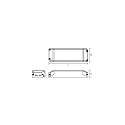 Deko-Light Deko-Light Str�mforsyning BASIC, D140040NT, d�mpbar C eller L, Input: 220-240V AC, Output: 14-28V DC 1400mA, 40W, sort