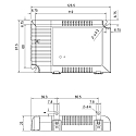  Meanwell Str�mforsyning, DIM, Multi CC, LCM-60KN - KNX, str�m konstant, d�mpbar: KNX, 180 - 295 VAC47-63Hz