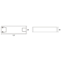 Deko-Light LED driver BASIC CC 500MA konstant str�m, justerbar, omskiftelig, antracit, sort