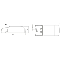 Deko-Light LED driver BASIC DIM CV 12V voltage constant, dimmable, black