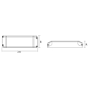 Deko-Light LED driver BASIC DIM CV 12V voltage constant, dimmable, black