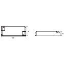 Deko-Light LED str�mforsyning BASIC DIM CC D090040NTF/40W konstant str�m, sort