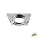 Deko-Light Accessories for COB 68 FIRE RATED cover, square, 83x83 mm, chrome