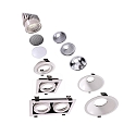 Deko-Light Tilbeh�r til MODULAR SYSTEM COB Reflektor 17�, 42 mm, s�lv / krom