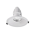 Deko-Light Tilbeh�r til MODULAR SYSTEM COB Montering ring 170 mm, H: 50 mm, hvid mat