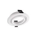 Tilbeh�r til MODULAR SYSTEM COB Montering ring drejelig, H: 30 mm, hvid mat