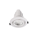 Deko-Light Tilbeh�r til MODULAR SYSTEM COB Montering ring drejelig, H: 30 mm, hvid mat
