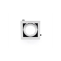 Deko-Light Tilbeh�r til MODULAR SYSTEM COB Kardan ramme, LxBxH: 140x140x43 mm, hvid mat