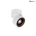 Deko-Light Reflector ring for series UNI II, die-cast aluminum, IP20, black