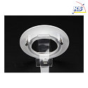 Deko-Light Reflector ring for series UNI II MAX,  10.7cm / H 2.6cm, white