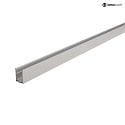 Profil til D FLEX LINE SIDE LED Strip, 100cm, anodiseret aluminium, sølv matt