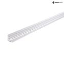 Profil til D FLEX LINE TOP LED Strip, 100cm, plast, gennemsigtig