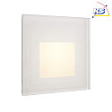 Deko-Light Cover SQUARE for recessed LED wall luminaire ALWAID, misty, white