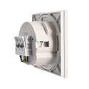 Deko-Light D�kning FIRKANTET til LED V�gindbygningslampe ALWAID, m�lkeagtig, hvid