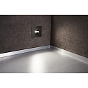 Deko-Light D�kning FIRKANTET til LED V�gindbygningslampe ALWAID, kulsort