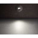Deko-Light D�kning RUND til LED V�gindbygningslampe ALWAID, kulsort