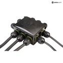 Deko-Light Outdoor Multi 10-fold-distributor for 2-10 cable 4-14 mm, 0.5-4 mm, max. 450V AC/24A