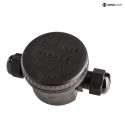 Deko-Light Outdoor 2-fold-distributor round for cable 5-12 mm, 0.5-2,5 mm, max. 450V AC/24A