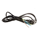 Tilslutningskabel med 230V netstik, 295cm