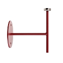 Wall holder for magnetic luminaire MIRAM, B/H: 8,5cm/9,6cm, red