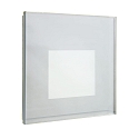 D�ksel ALWAID 2 - MILKY firkantet, hvid aluminium