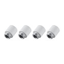 afstandsstykke SHORELINE PRO mekanisk, s�t med 4, hvid